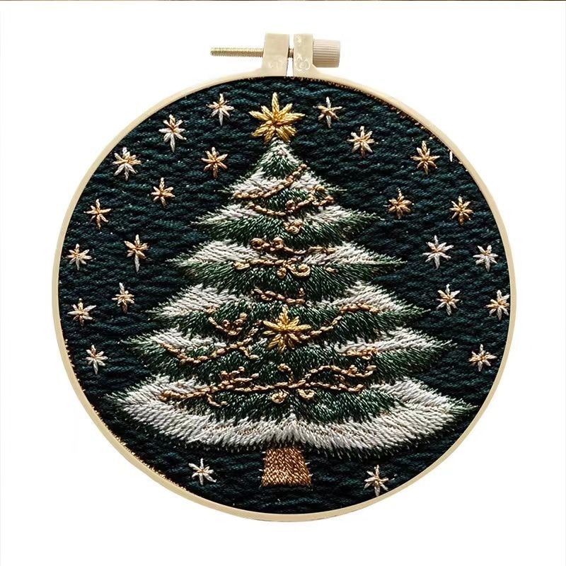 Christmas Tree DIY Embroidery Kit