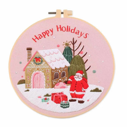 Christmas Glass Ball Hand Embroidery Kit