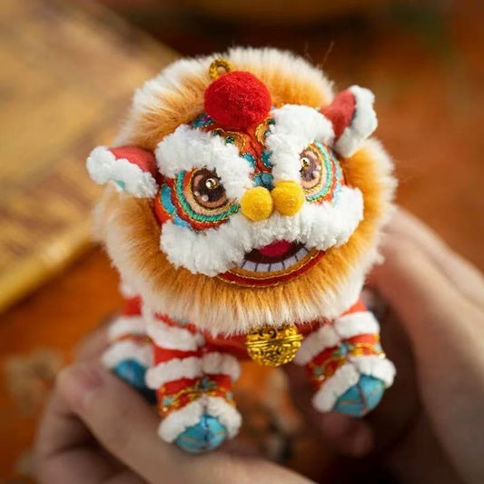 Dancing Lion Embroidery Kit