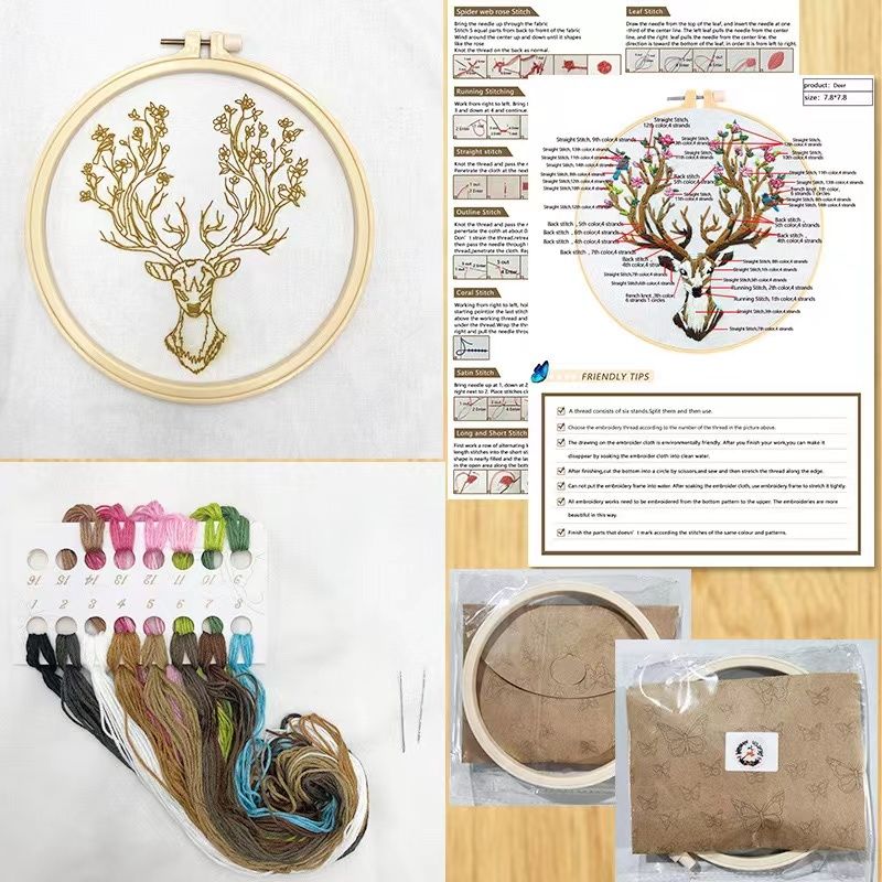 France | Hand Embroidery Kit