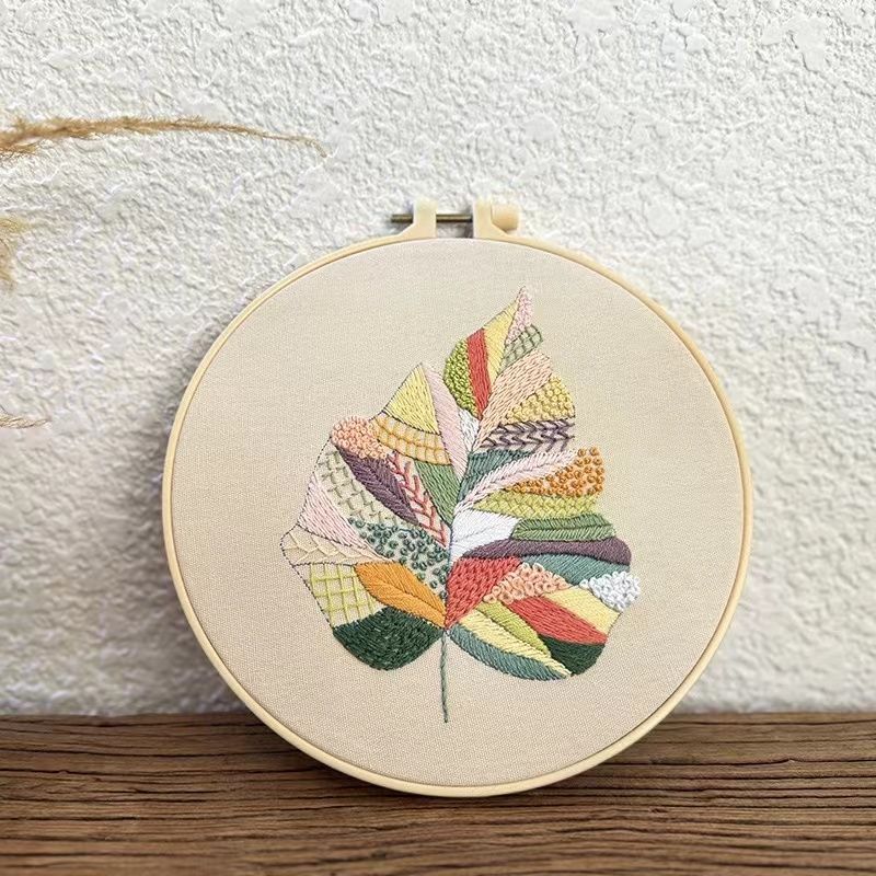 Kaleidoscope Hand Embroidery Kit for Beginners | Bundle