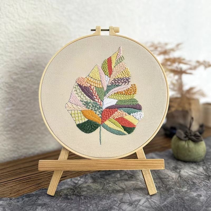 Kaleidoscope Hand Embroidery Kit for Beginners | Bundle