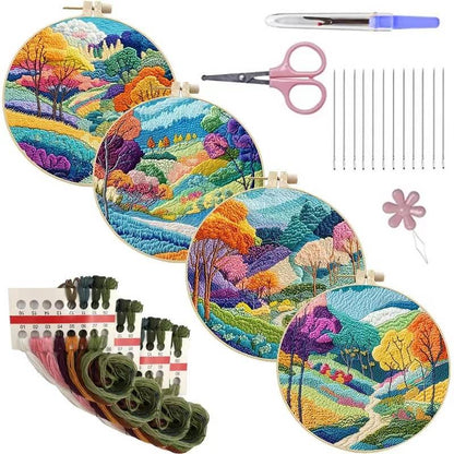 Mountains Hand Embroidery Kit