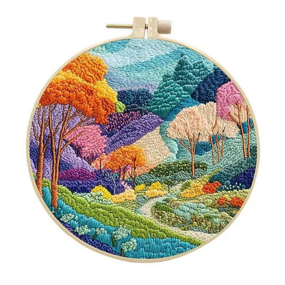 Mountains Hand Embroidery Kit