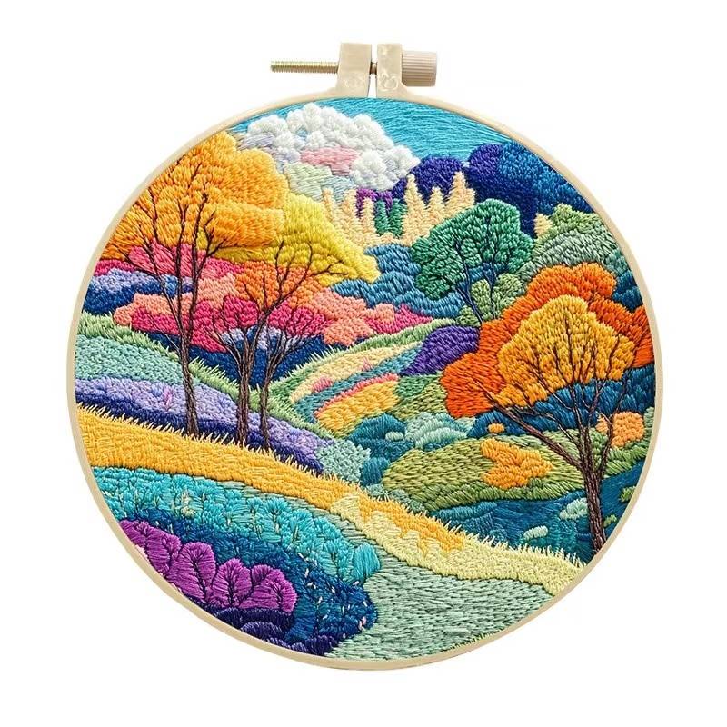 Mountains Hand Embroidery Kit