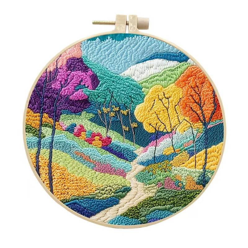 Mountains Hand Embroidery Kit