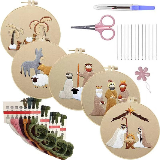 Nativity Series DIY Embroidery Kit