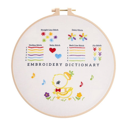 Stitch Sampler Embroidery Start Kit