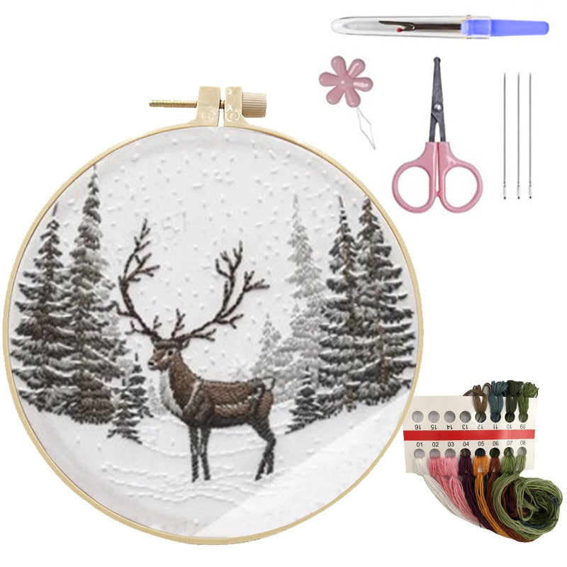 Christmas Embroider Kit