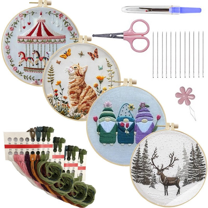 Christmas Embroider Kit