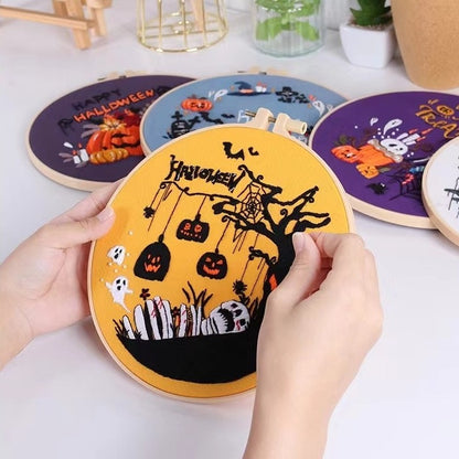 Happy Halloween Embroidery Kits