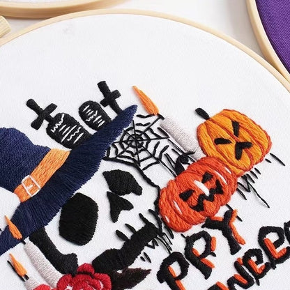 Happy Halloween Embroidery Kits