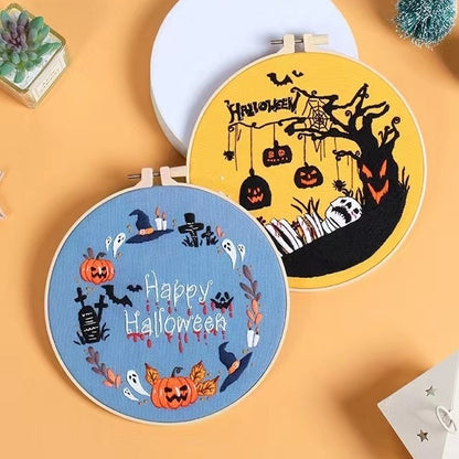 Happy Halloween Embroidery Kits