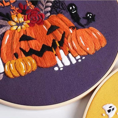 Happy Halloween Embroidery Kits