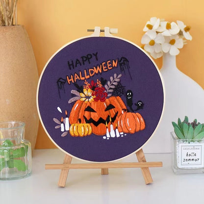 Happy Halloween Embroidery Kits