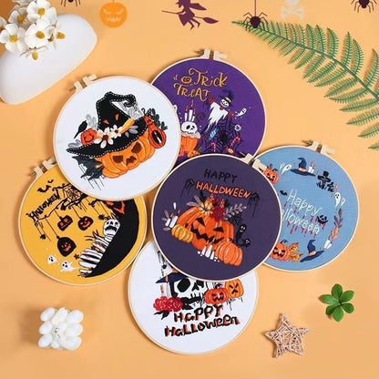 Happy Halloween Embroidery Kits