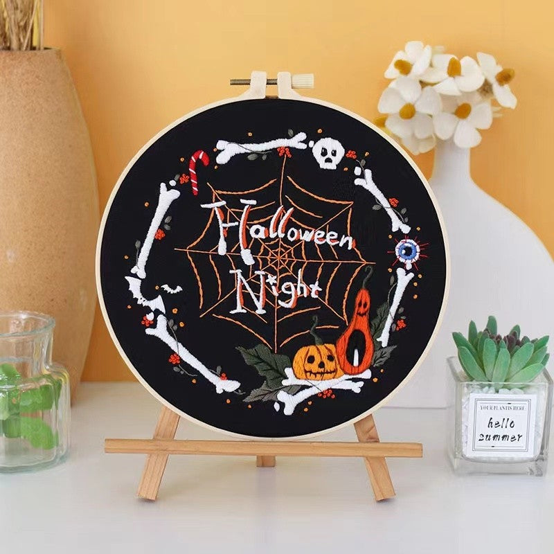 Happy Halloween Embroidery Kits