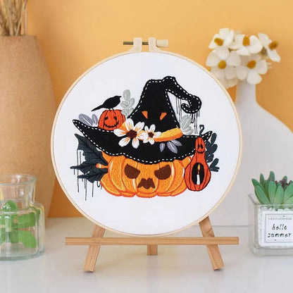 Happy Halloween Embroidery Kits