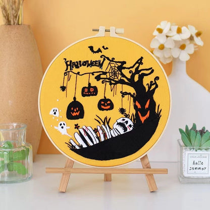 Happy Halloween Embroidery Kits