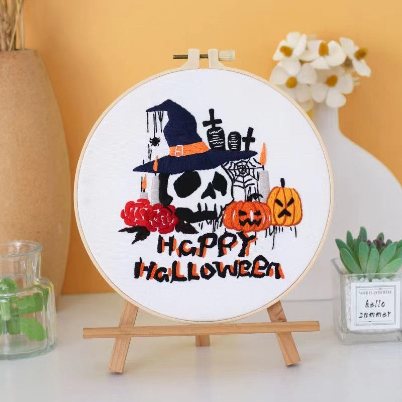 Happy Halloween Embroidery Kits