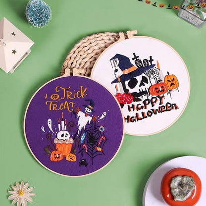 Happy Halloween Embroidery Kits