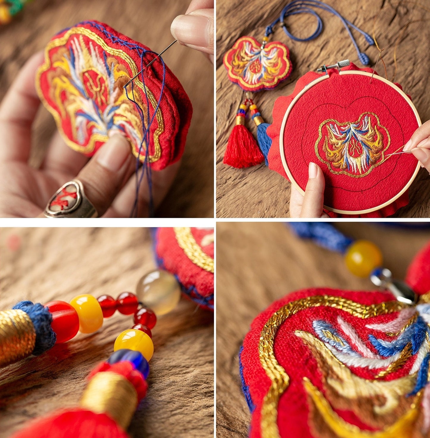 Peace & Prosperity Hand Embroidery Kit