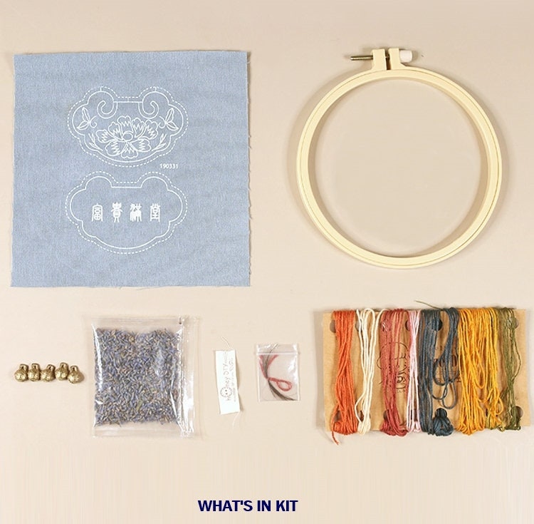 Colorful Amulet Easy Embroidery Kit