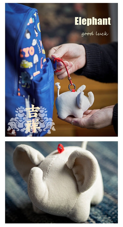 Auspicious Animals Sachet | DIY Embroider Kit