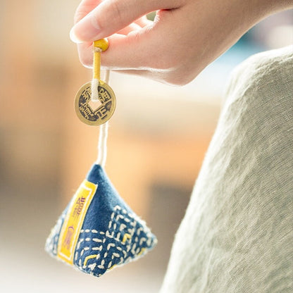 Triangle Amulet DIY Embroidery Kit | Mini Sachet