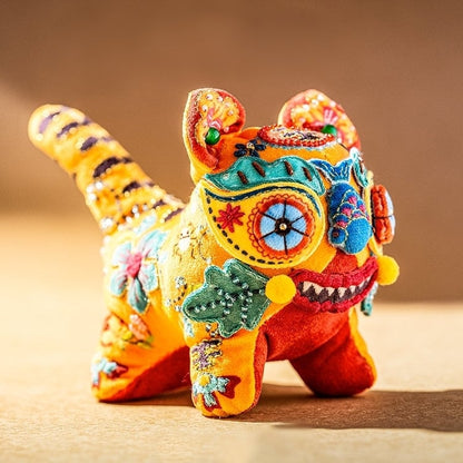 Fabric Tiger | DIY Embroidery DIY Kit