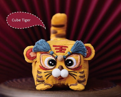 Cube Tiger| DIY Embroidery Kit