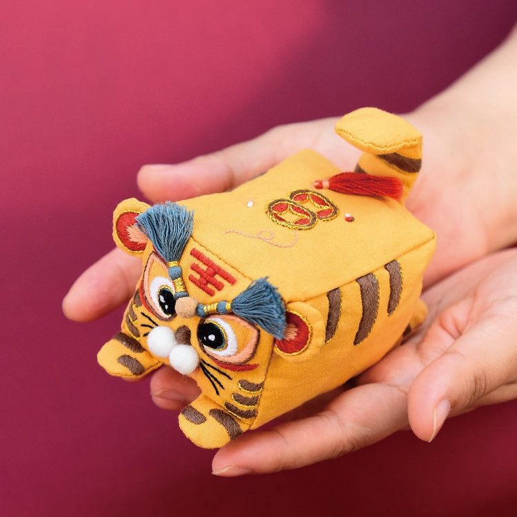 Cube Tiger| DIY Embroidery Kit