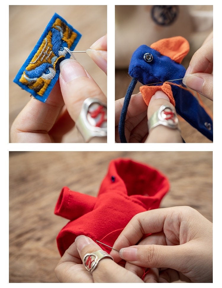 Space Rabbit | DIY Embroidery Kit Beginners Level | Handmade Asian Style Lucky Bunny Doll with Tutorial Video | Holiday Birthday Gifts
