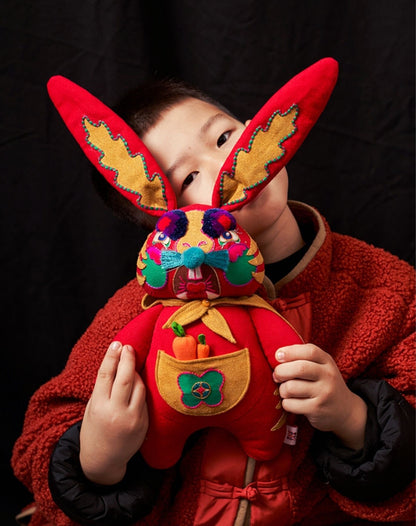 Rabbit King Doll DIY Embroidery Full Kit