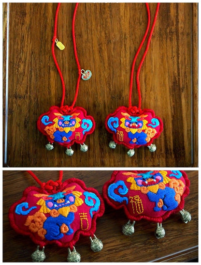 Good Luck Fortune Amulet | DIY Emrboidery Kitt