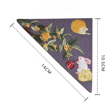 Page Corner Bookmark DIY Embroidery Kit