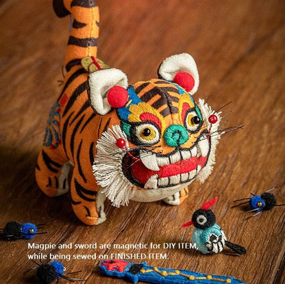 Magic Tiger DIY Embroidery Kit