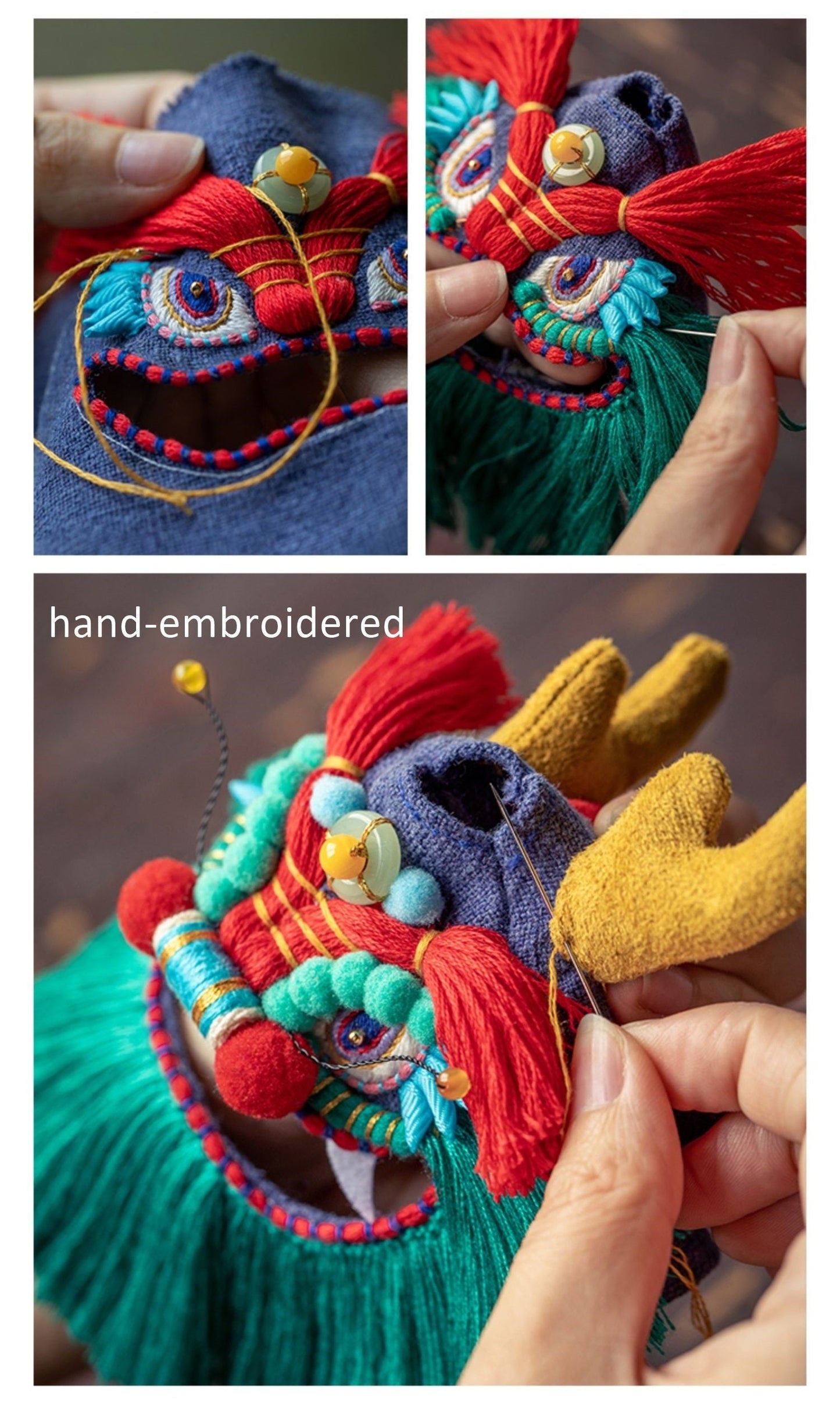 Azure Dragon - DIY Embroidery Kit