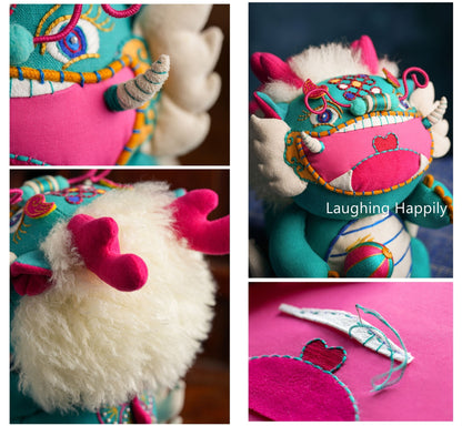 Happy Dragon DIY Embroidery Kit