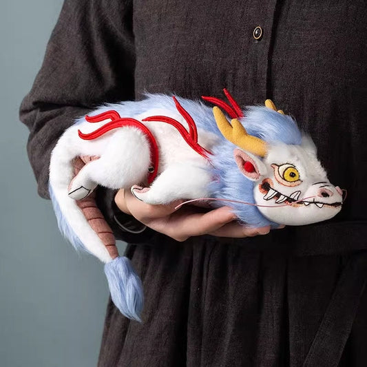 White Dragon DIY Hand Embroidery Kit