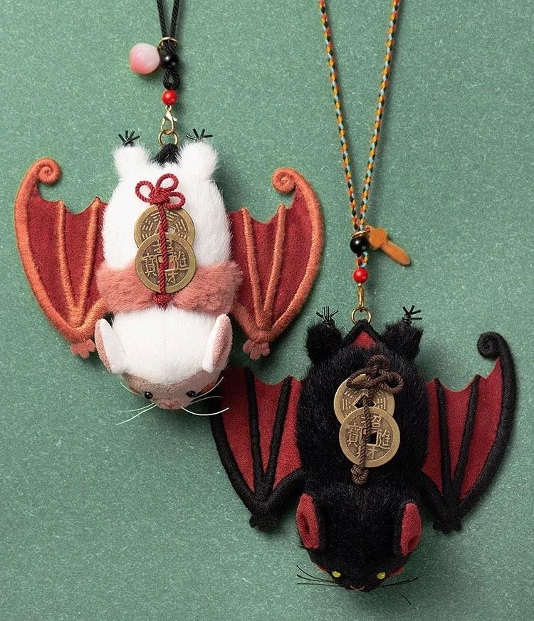 Bat Fairy Amulet DIY Embroidery Kit